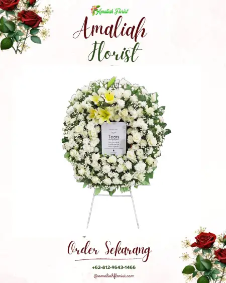 Krans Bunga Duka Paket Agung